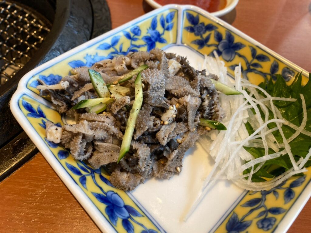 あきる野 炭火焼肉 まつざかのセンマイ